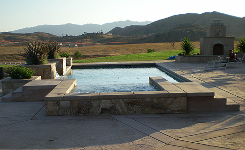 California swimming pool and spa